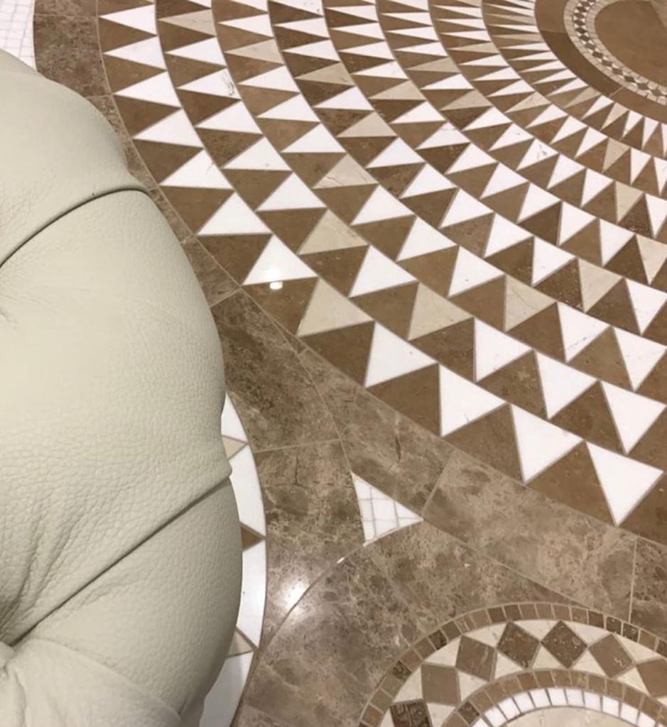 Textured feature wall for a refined interior